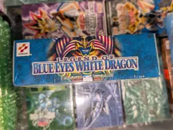 Yugioh Legend of Blue Eyes White Dragon Booster Box - Asian English - New Sealed - Image 3