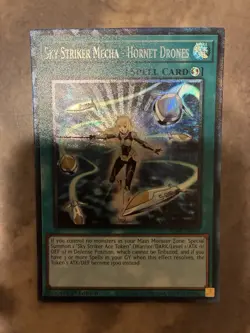 Yugioh! TCG - Sky Striker Mecha - Hornet Drones - Collector’s Rare - JUSH-EN053 - Image 1