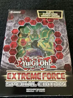 Yugioh Extreme Force Special Edition 3 Boosters And 2 Promo Cards - Image 1