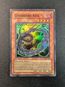 Cyberdark Keel CDIP-EN003 Super Rare 1st Edition Yugioh LP - Image 1