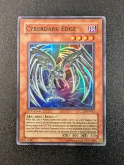 Cyberdark Edge CDIP-EN002 Super Rare 1st Edition Yugioh Card LP - Image 1