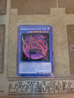 YUGIOH MAGICIAN OF BLACK CHAOS MAX TN19-EN002 PRISMATIC SECRET LIMITED ED MP - Image 1