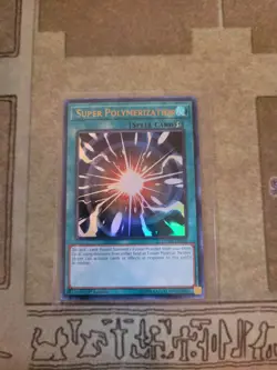 YUGIOH SUPER POLYMERIZATION DUDE-EN040 ULTRA 1ST ED NM - Image 1