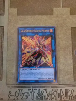 YUGIOH SALAMANGREAT RAGING PHOENIX LD10-EN005 ULTRA 1ST ED NM - Image 1