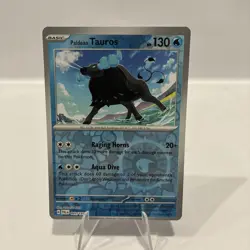 Paldean Tauros 041/193 Paldea Evolved Reverse Holo Pokemon TCG Trading Card Game - Image 1
