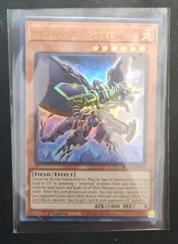 Infernoid Sjette ERROR HOLO BLEED BLTR-EN068 Yu-Gi-Oh! TCG Card Near Mint NM - Image 1