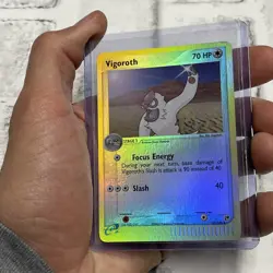 Pokemon TCG Vigoroth Reverse Holo 52/100 EX Sandstorm 2003 NM Vintage Card Vtg - Image 1