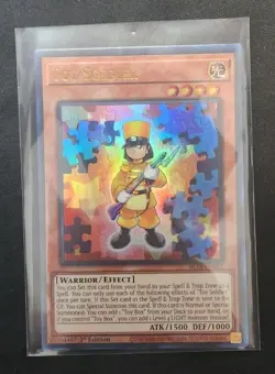 Toy Soldier ERROR HOLO BLEED BLTR-EN021 Yu-Gi-Oh! TCG Card Near Mint NM - Image 1