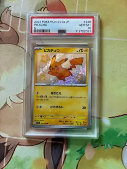 PSA10 Pokemon Card Pikachu S Shiny Treasure EX - Image 1