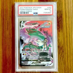 Rayquaza VMAX CSR PSA10 VMAX Climax Pokemon Card - Image 1