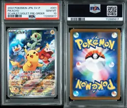 Pokemon Card Scarlet Violet Promo Everyone s Adventure PSA10 Pikachu PIKACHU SV - Image 3