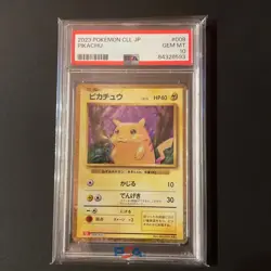 Pokemon Card Classic Pikachu PSA10 - Image 1