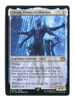 Ultima, Origin of Oblivion NM #0002 Final Fantasy FIN MTG Magic the Gathering - Image 1