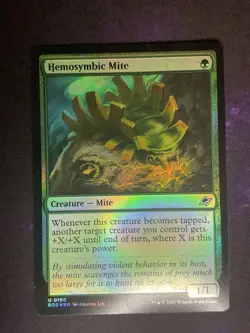 MTG * Hemosymbic Mite (Foil) Edge of Eternities * 1X * NM - Image 1