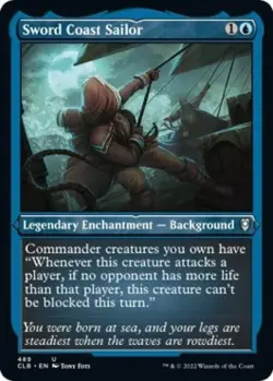 Sword Coast Sailor (Etched Foil) -Foil Near Mint MTG - Image 1