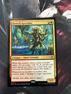 BIOTECH SPECIALIST mtg NM-M Edge of Eternities 1 Rare - Image 1
