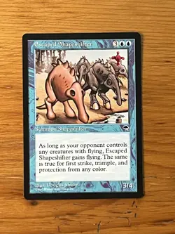 MTG Magic the Gathering - Escaped Shapeshifter - Tempest - Pro Tour Stamped - NM - Image 1