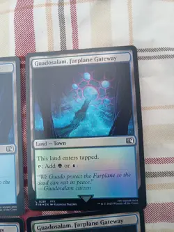 GUADOSALAM, FARPLANE GATEWAY x4 mtg NM-M Final Fantasy 4 Land 1 Foil 3 Regular - Image 2