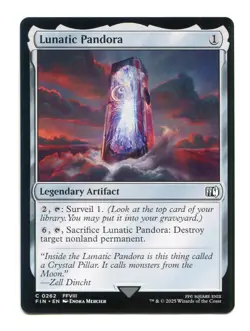 Lunatic Pandora NM #0262 NM Final Fantasy FIN MTG Magic the Gathering - Image 1