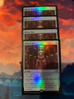 MTG Kamigawa Neon Dynasty MIrror Box Foil x 4 - Image 1