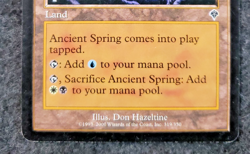 Magic the Gathering MTG Ancient Spring (319) Invasion VLP............. (DS3D1K6) - Image 5