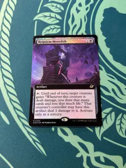 Requiem Monolith Extended Art Foil Edge Of Eternities EOE MTG Magic Pack Fresh - Image 1