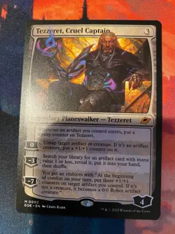MTG Edge of Eternities Tezzeret Cruel Captain - Image 1