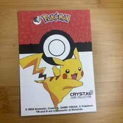 Gastly #92 - Cracked Ice Holo - Crystal Collection 2024 - Pokemon Card - Image 2