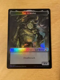 The Atropal FOIL Tomb of Annihilation Token - Near Mint - AFR - MTG - Image 1
