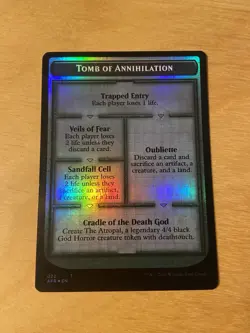 The Atropal FOIL Tomb of Annihilation Token - Near Mint - AFR - MTG - Image 2