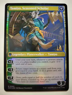 Tamiyo Inquisitive Student / Tamiyo Seasoned Scholar Foil MH3 NM ENG MTG - Image 2