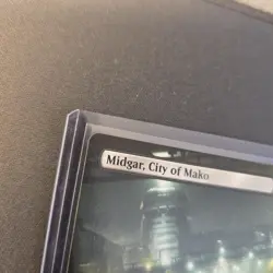 MTG Midgar, City of Mako 313 Borderless Regular Rare Final Fantasy FIN - Image 3