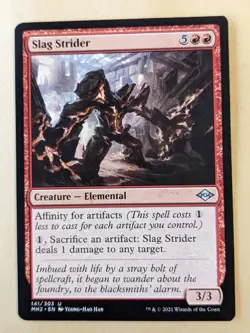 SLAG STRIDER-MTG-MODERN HORIZONS 2-UNCOMMON 141/303 - Image 1