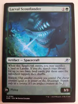 Larval Scoutlander #0194 Edge of Eternities MTG Magic NM X 2 Copies - Image 2