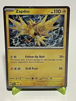 Pokemon Zapdos 157 Scarlet & Violet Promo Cards NM Condition - Image 1