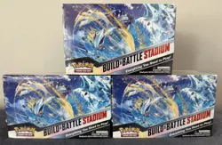 Pokemon Silver Tempest Build and Battle Stadium Factory Sealed - Set of 3 - Image 2