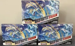 Pokemon Silver Tempest Build and Battle Stadium Factory Sealed - Set of 3 - Image 3