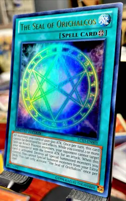 🔥 YUGIOH • THE SEAL OF ORICHALCOS • ULTRA RARE • LC03-EN001 • LIMITED • NM 🔥 - Image 3