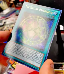 🔥 YUGIOH • THE SEAL OF ORICHALCOS • ULTRA RARE • LC03-EN001 • LIMITED • NM 🔥 - Image 4