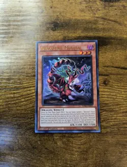 Dracotail Mululu Ultra Rare JUSH-EN005 Justice Hunters Yugioh! - Image 1