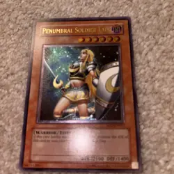 YUGIOH PENUMBRAL SOLDIER LADY ULTIMATE RARE SOD-EN033 NM wow look - Image 2