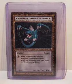 Yugioh Dungeon Dice Monsters DDM Winged Dragon Guardian Of Fortress Card English - Image 1