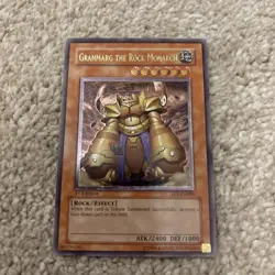 Yugioh Granmarg the Rock Monarch FET-EN009 1st Edition Ultimate Rare NM Euro - Image 1