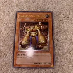 Yugioh Granmarg the Rock Monarch FET-EN009 1st Edition Ultimate Rare NM Euro - Image 2