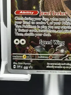 Pokemon TCG Noctowl #141 Promo Card Stellar Crown ETB, Near Mint/Mint (NM/MT) - Image 4