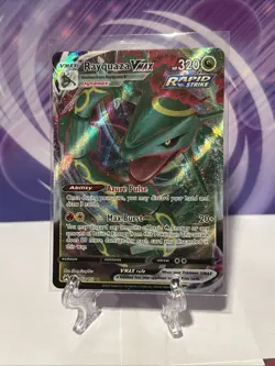 Rayquaza VMAX Rapid Strike 102/159 Pokemon Trading Card Game - Image 1