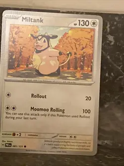 Miltank 081/131 Sv: Prismatic Evolutions Regular Pokemon Tcg Card - Image 1