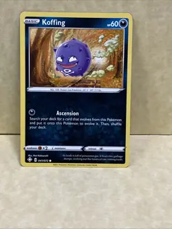 Koffing 041/072 Shining Fates Regular FINISH TCG CARD POKEMON - Image 1