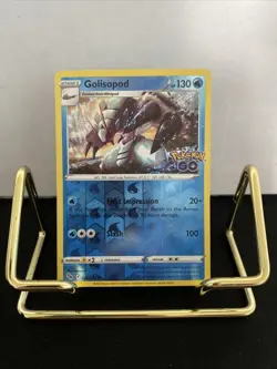 Pokemon Go Golisopod 26/78 Reverse Holo NM Sword & Shield Card - Image 1