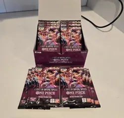 One Piece Card Game a Fist of Divine Speed OP-11 Booster Pack (Lot Of 6 Packs) - Image 1